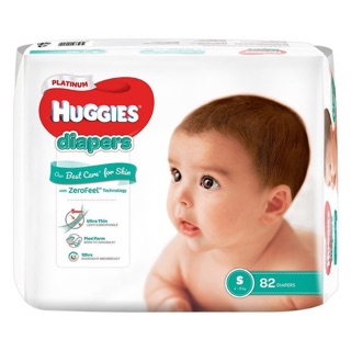 5 miếng tã dán cao cấp Huggies Platinum S (4-8kg)