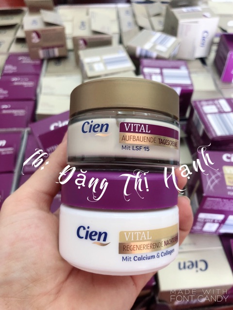 BỘ KEM DƯỠNG DA CIEN Q10- CIEN VITAL | BigBuy360 - bigbuy360.vn