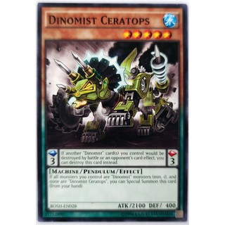 [Thẻ Yugioh] Dinomist Ceratops |EN| Common