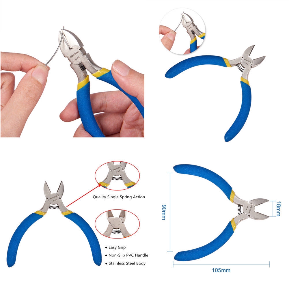 1 Bộ kìm mũi dài đầu tròn chuyên dụng làm đồ trang sức thủ công