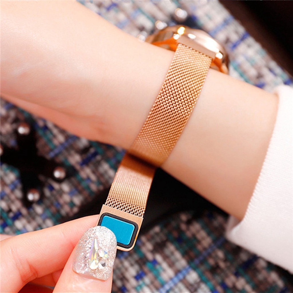 Đồng Hồ Nữ LVPAI Máy Chuyển Động Thạch Anh Mặt Hình Hoa Cúc Dây Nam Châm | BigBuy360 - bigbuy360.vn