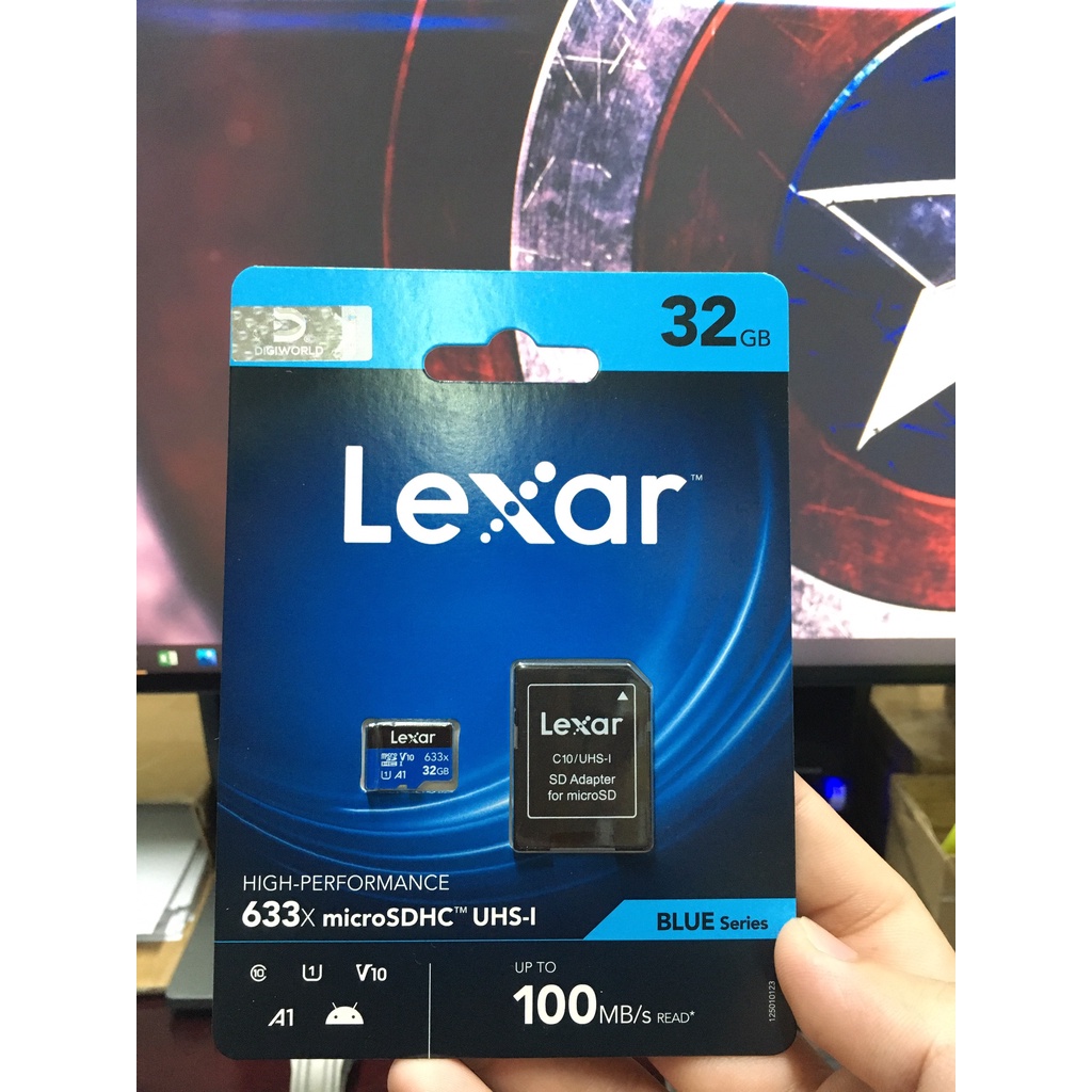 Thẻ nhớ Lexar 32GB 633X - Digiworld phân phối | BigBuy360 - bigbuy360.vn