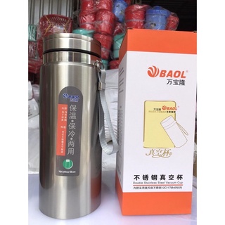 Bình giữ nhiệt inox 304 dung tích 1200ml 2 lớp cách nhiệt giữ nóng lạnh cao cấp