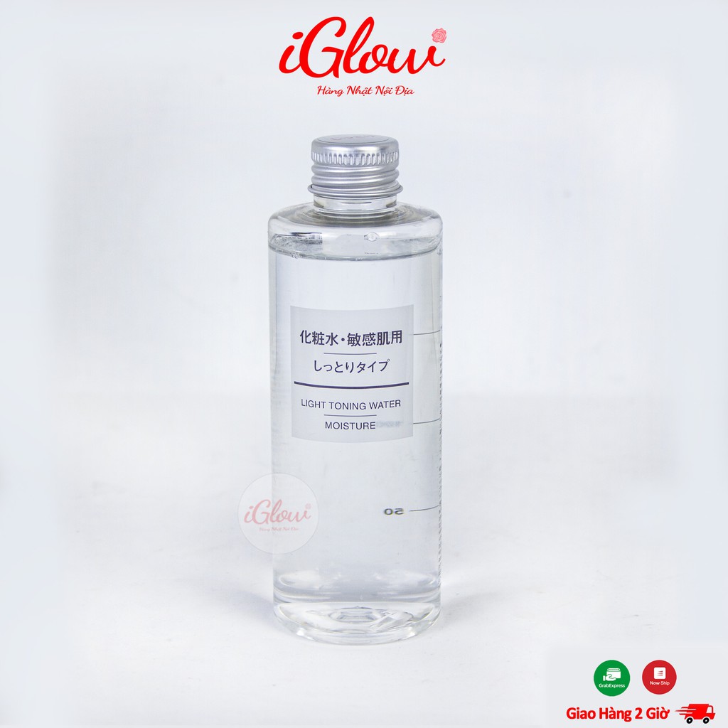 Nước hoa hồng Toner MUJI cân bằng da 200ml Nhật