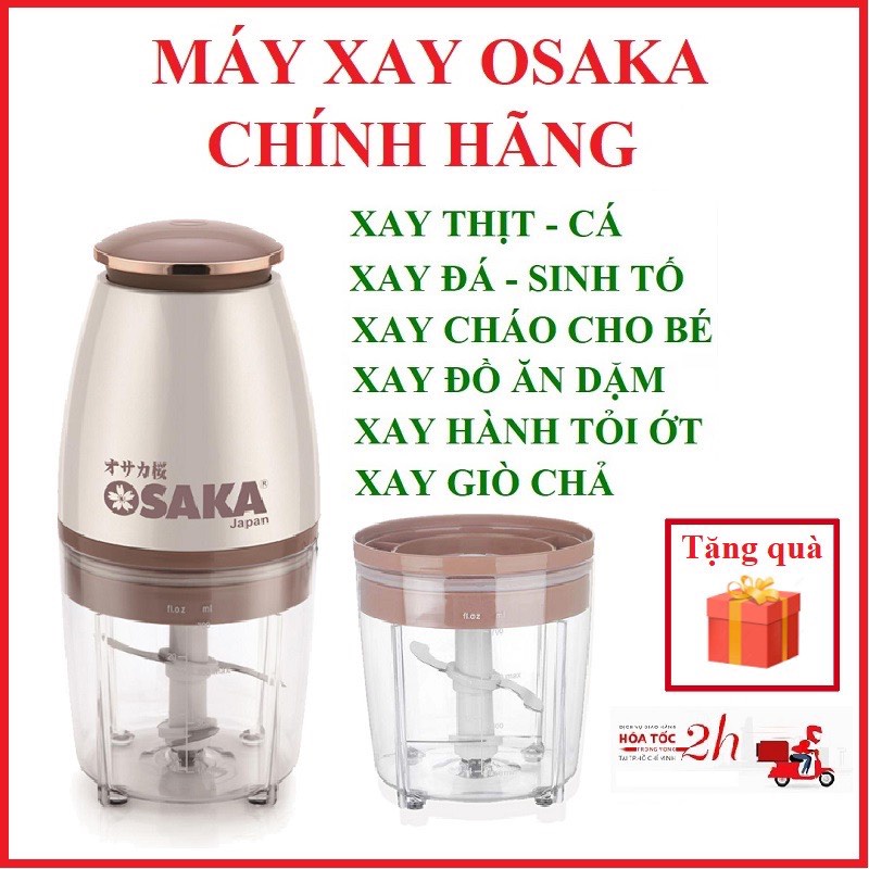 Máy xay sinh tố đa năng Osaka mẫu mới - Máy xay sinh tố mini cầm tay bảo hành 12 tháng