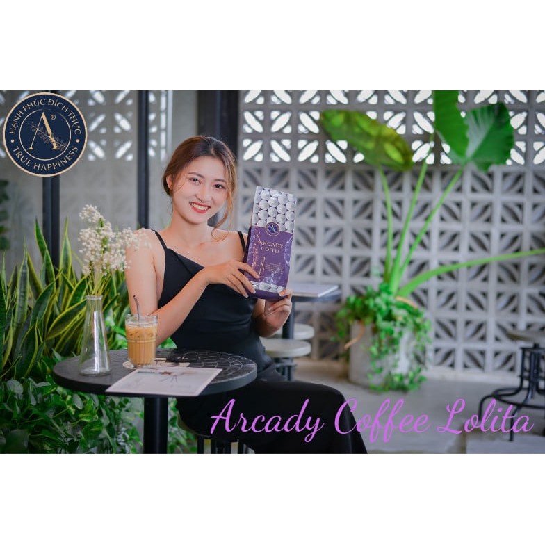Cafe rang mộc dành cho phụ nữ Arcady Coffee 100% nguyên chất - Đặc Sản Di Linh (Gói 500g)