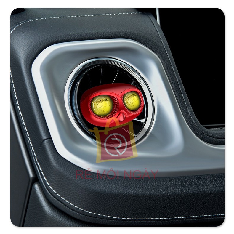 Nước hoa để cài cửa gió xe hơi, ô tô hình đầu cú độc đáo và sang trọng