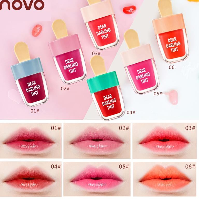 (Hàng Mới Về) Son Kem Lì Thiết Kế Hình Que Kem Dễ Thương 17ap4bb Nv5191 - Novo | BigBuy360 - bigbuy360.vn