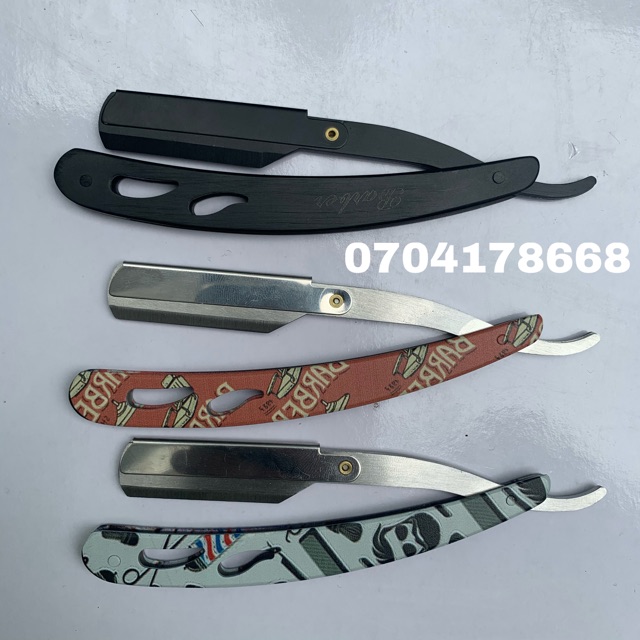Dao cạo mặt barber HC- 301 cán thép không gỉ