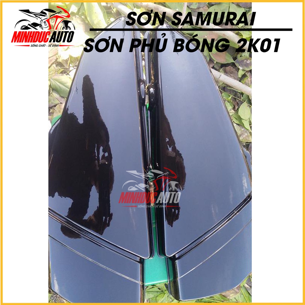 Sơn phủ bóng samurai 2K01 - chai sơn xịt cao cấp nhập khẩu từ Malaysia.