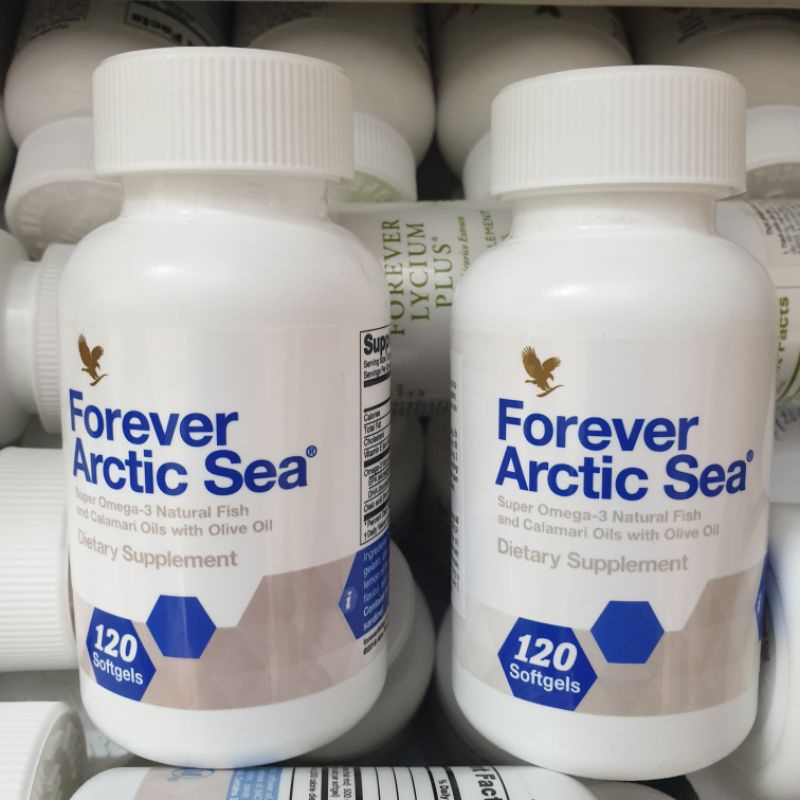 Viên Dầu Cá Forever Arctic Sea OMEGA 3, 9 EPA & DHA -Tốt cho các vấn đề về mắt, tốt cho người huyết áp cao,mỡ máu.