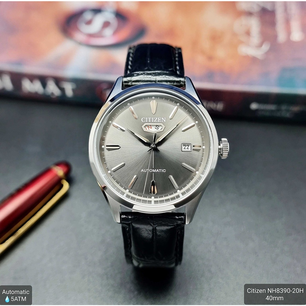 Đồng Hồ Nam Citizen C7 NH8390-20H Máy Automatic Dây Da