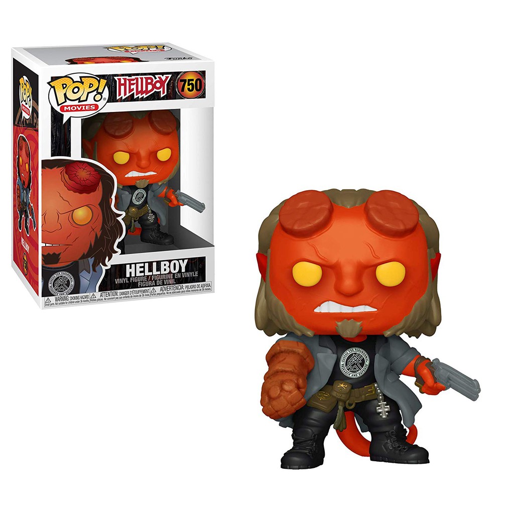 Mô hình nhân vật Funko Pop! Movies: Hellboy - Hellboy with BPRD Tee