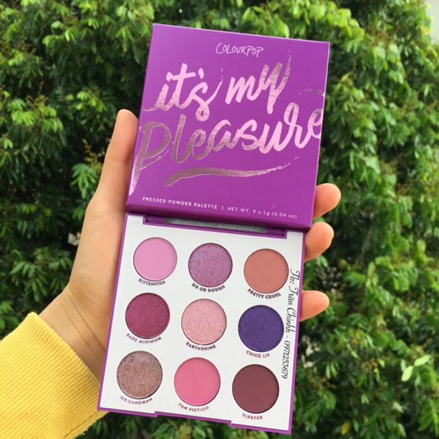 Bill US - Bảng phấn mắt tone tím Colourpop Its My Pleasure