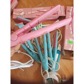 Máy uốn, duỗi tóc mini cute