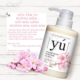 Sữa Tắm Spa Cao Cấp Yu- Siêu Mềm Mượt Lông- Lưu Hương Bền Lâu