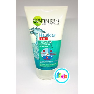 Sữa rửa mặt Garnier Skin Naturals 3 trong 1 - 150ml
