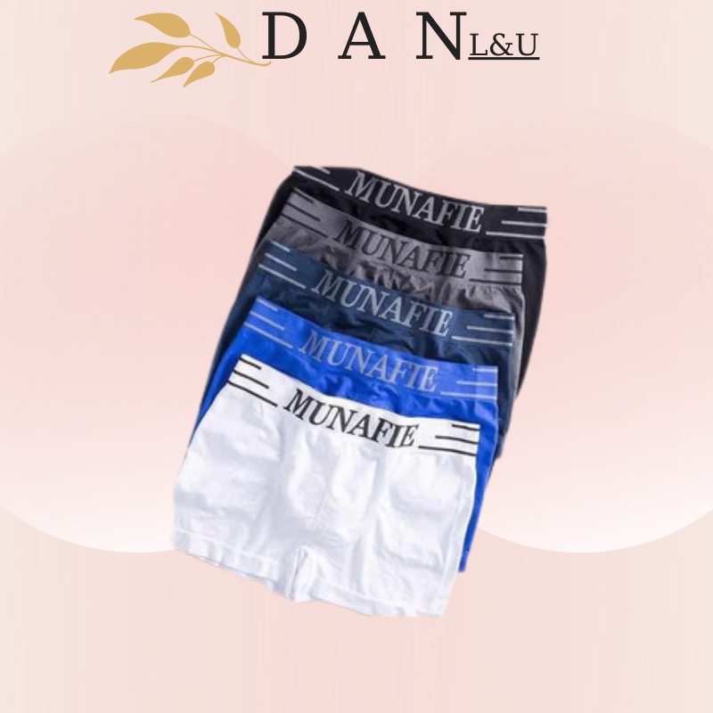 Quần Đùi Dệt Không Đường May Thoáng Mát Cho Nam DAN L&amp;U NB17