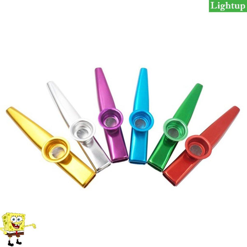 Nhạc cụ Kazoo Portable Mini Metal Musical Nhạc cụ dành cho trẻ em yêu thích âm nhạc