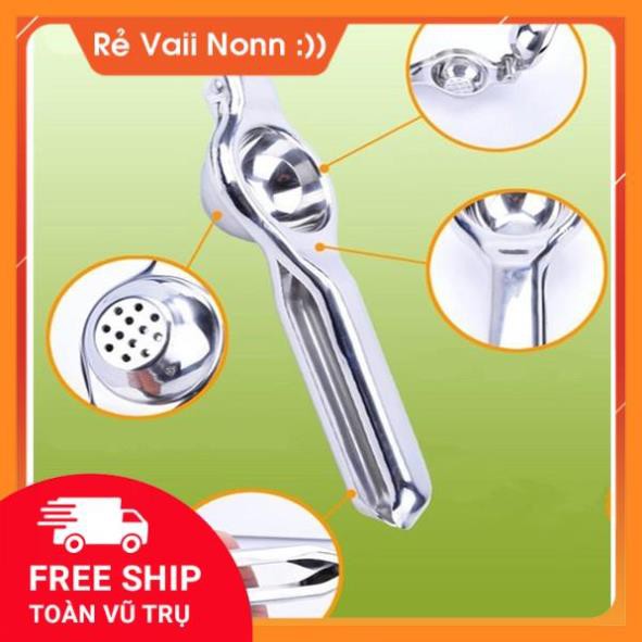 [Rẻ siêu cấp] Dụng cụ vắt ép nước cốt chanh, tắc , quýt nhỏ bằng inox