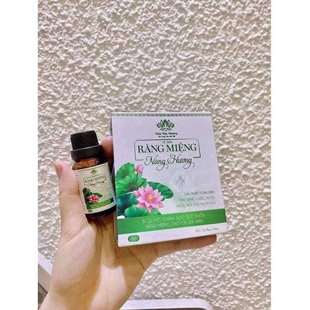 Vệ Sinh Răng Miệng Nàng Hương Bách Y Sâm Nhất Mộc Hương 15ml 100% Từ Thiên Nhiên