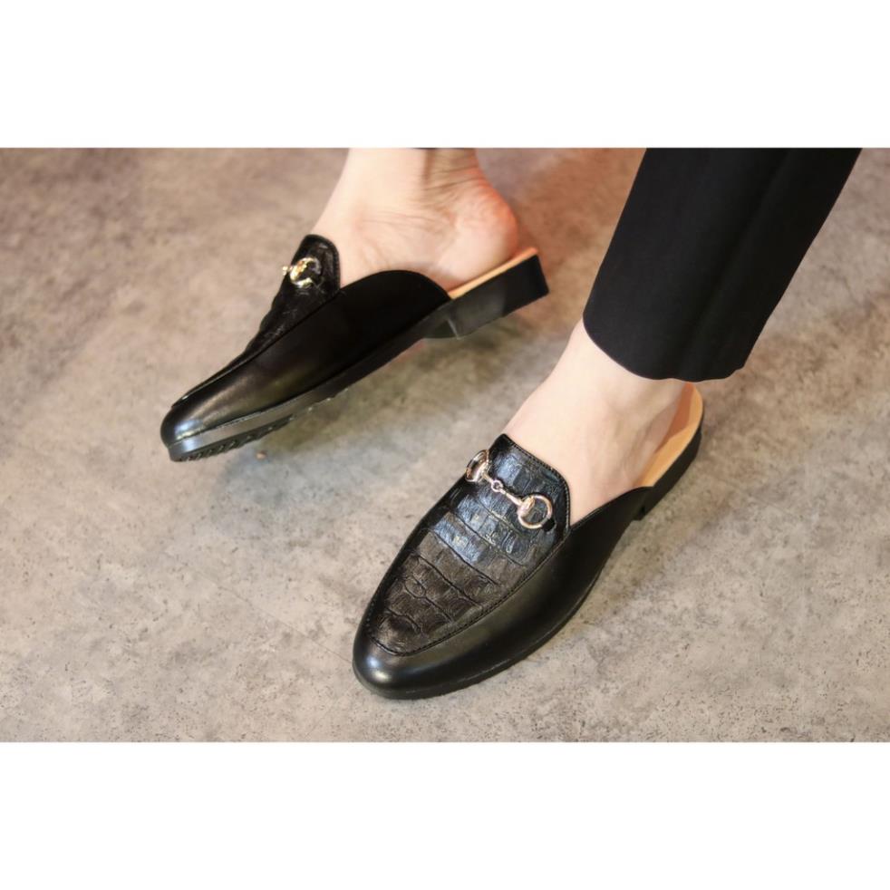 [ẢNH THẬT] Sục Da Nam,Giày lười Hở Gót,Sục Nam Xả Kho Giá Gốc mã L195 - BILL SHOP | BigBuy360 - bigbuy360.vn