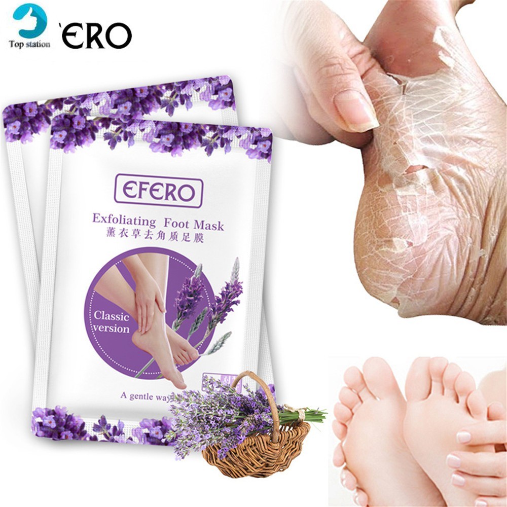 [Hàng mới về] 1 Cặp Mặt Nạ Chân Efero Tẩy Tế Bào Chết