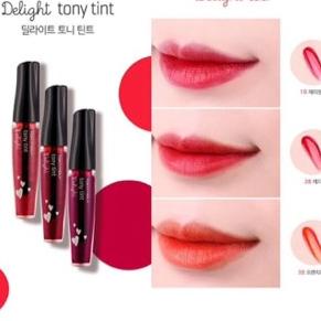 TONY MOLY (Hàng Mới Về) Son Tint Tonymoly Delight 100% Chính Hãng 9ml Dành Cho Nam