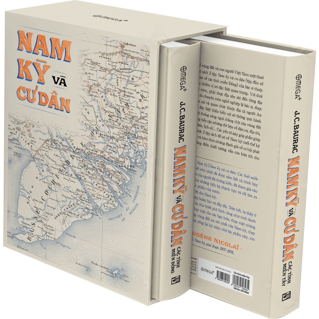 [Mã BMBAU300 giảm 7% đơn 499K] Sách Nam Kỳ Và Cư Dân (Hộp Boxset 2 Cuốn)