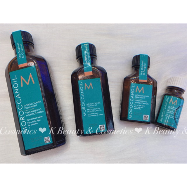 [Có Sẵn] Tinh Dầu Dưỡng Tóc Moroccanol - 100ml, 50ml, 25ml (fullbox)