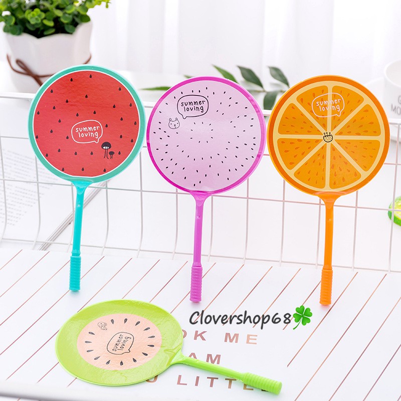 Bút bi quạt hình hoa quả  Clovershop68