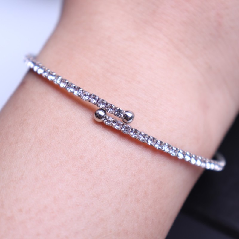 Hot new European and American fashion CZ diamond bracelet small fresh and simple bracelet Ms.