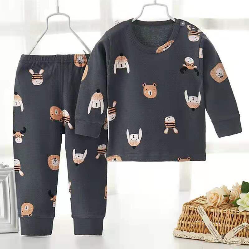 Đồ bộ cotton xuất Hàn cạp cao cho bé nặng từ 5-17kg