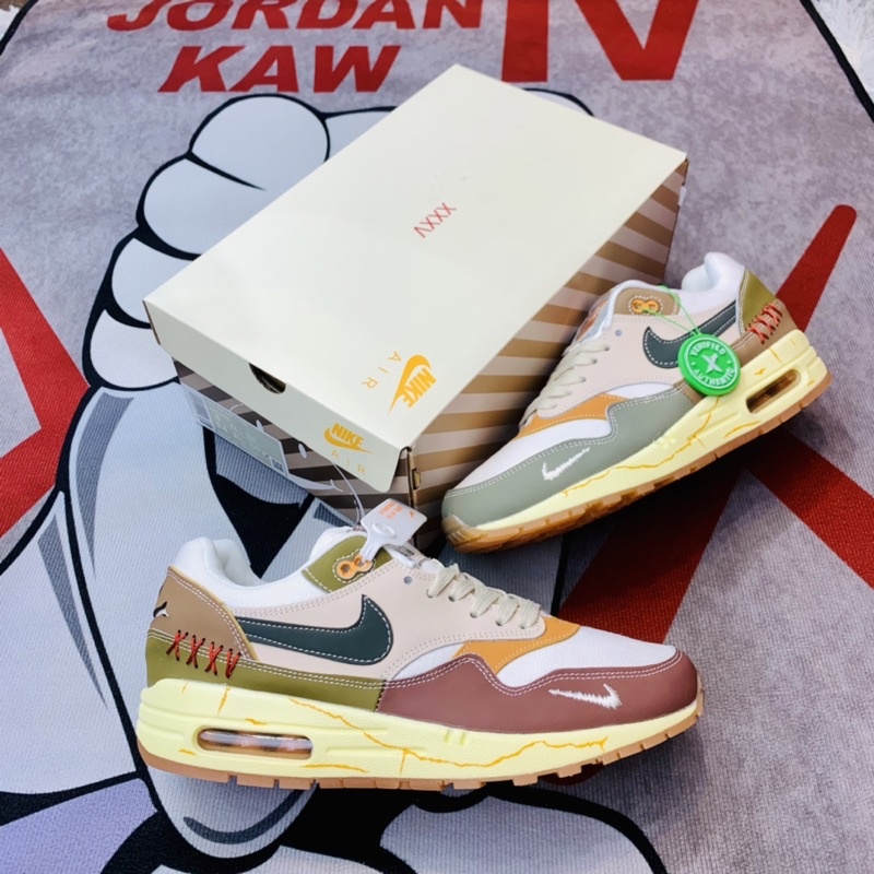 Giày Sneaker Air Max 1 Wabi Sabi bản mới nhất 2022 hàng SC