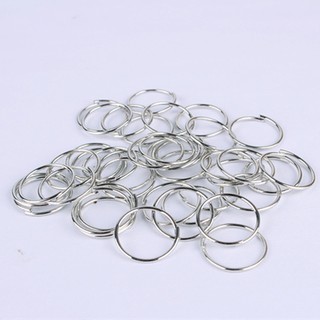 Set 100 vòng bện tóc màu vàng/bạc