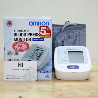 Máy Đo Huyết Áp Bắp Tay Omron HEM-7121 { CHÍNH HÃNG NHẬT BẢN }