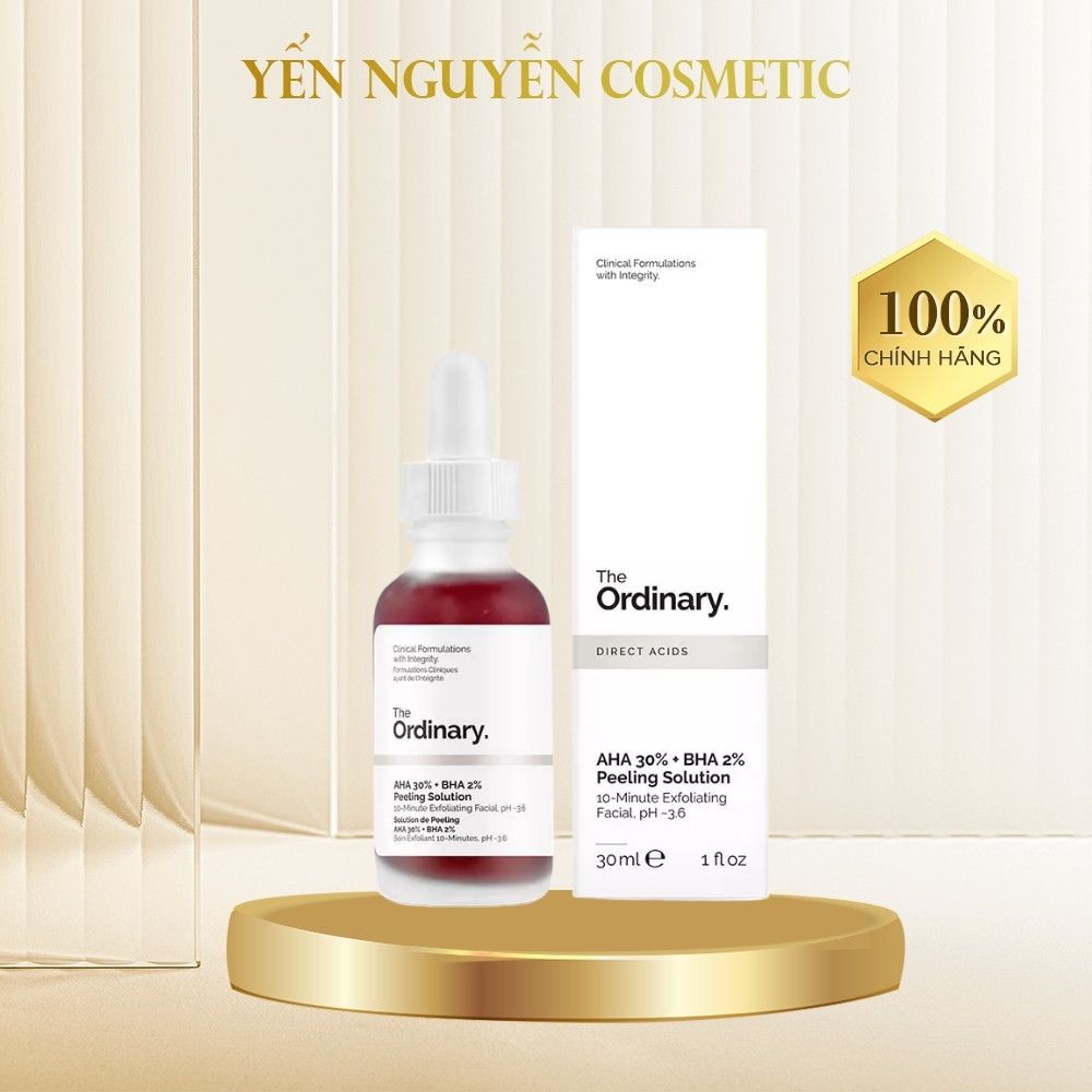 [BILL CANADA] Tinh chất tẩy tế bào chết hóa học The Ordinary AHA 30% + BHA 2% Peeling Solution