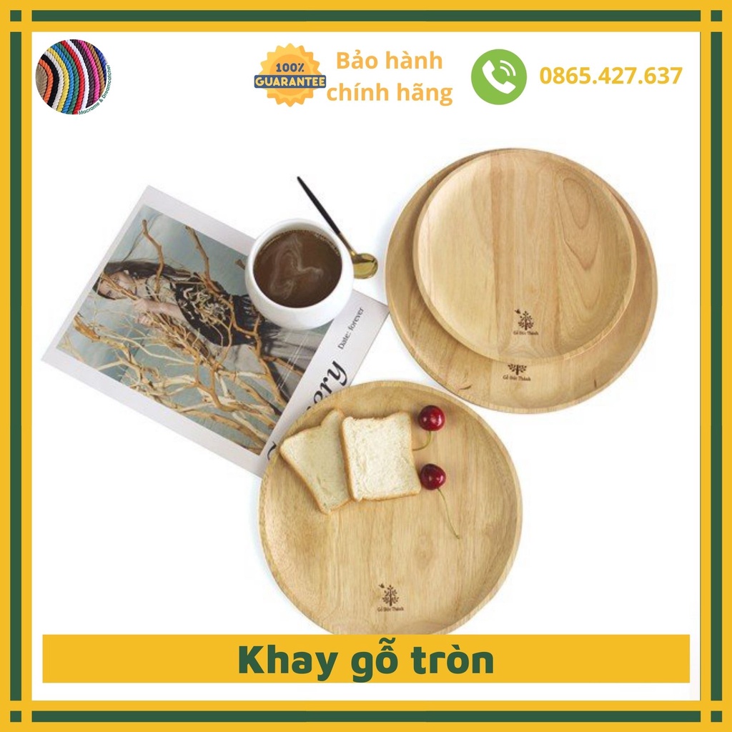 Khay gỗ trang trí, thớt gỗ decor đựng đồ ăn, khay trà lớn hình chữ nhật trang trí, hình Oval, đựng bánh pizza nhiều size