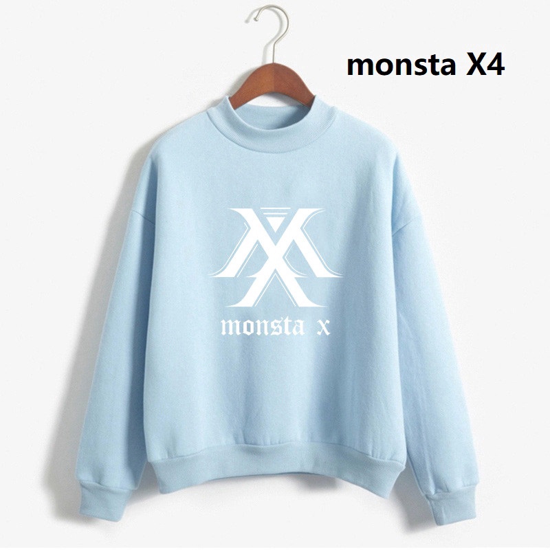 Áo Hoodie In Họa Tiết 3d Của Nhóm Nhạc Got7 Bts Blackpink Exo Monsta X 2018