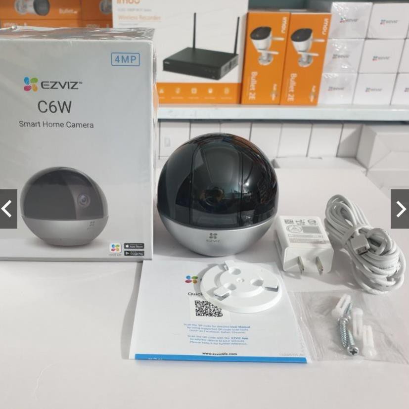 [NPP CHÍNH HÃNG] Camera Xoay IP WIFI  HD EZVIZ C6W Điều Khiển Bằng Giọng Nói, Điện Thoại, Chuyển Đổi Nhiệt Độ Màu Sắc | BigBuy360 - bigbuy360.vn