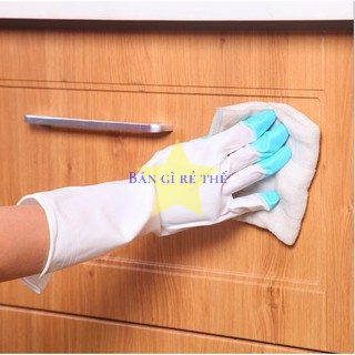 Găng Tay Cao Su Rửa Chén Bát Chống Thấm Nước