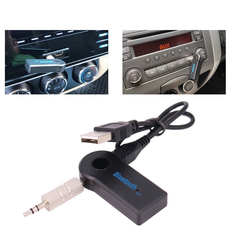 1 Thiết Bị Nhận Tín Hiệu bluetooth Cho Xe Ô Tô
