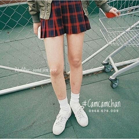 Tất vớ trắng cao cổ nam nữ vớ trơn basic đen trắng