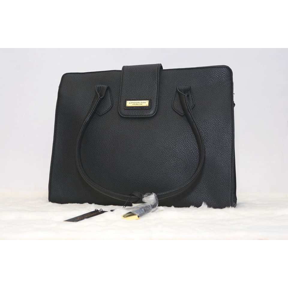 TÚI LONDON FOG SIMONNE SATCHEL BLACK