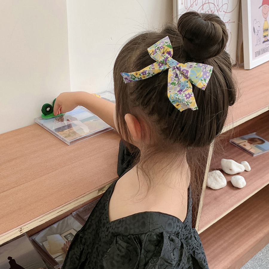 Set 2 kẹp tóc nhiều hoạ tiết tuỳ chọn cho bé gái