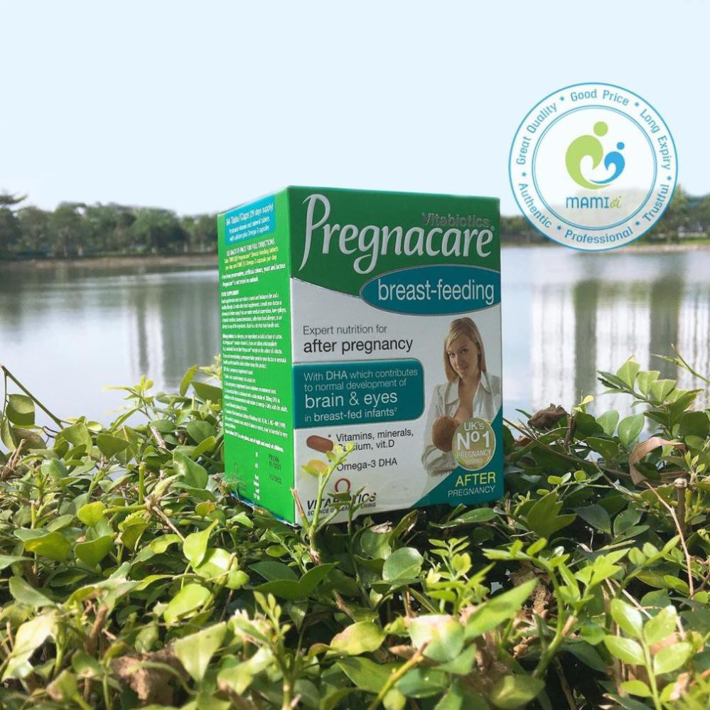 Vitamin bú (84v) giúp lợi sữa và tăng cường đề kháng cho phụ nữ sau sinh Pregnacare Breast-feeding, UK