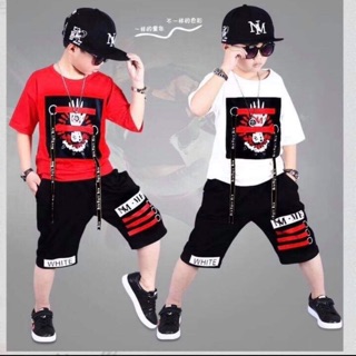Bộ hiphop cho be SBB060 cực ngầu cho bé trai sz 15-18kg SBB061 SBB062 SBB063
