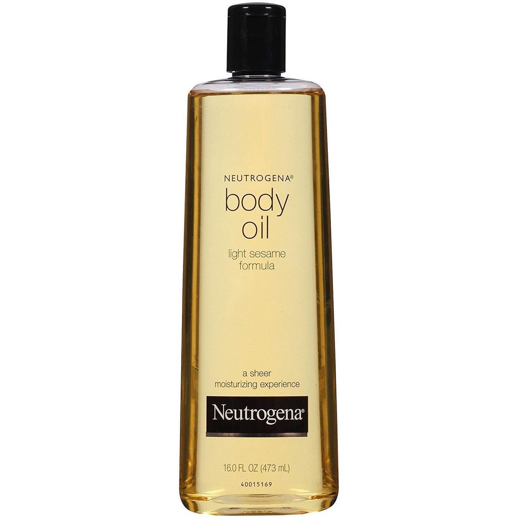 Dầu dưỡng thể Neutrogena 473ml  Body Oil Light Sesame Formula - hàng nội địa Mỹ