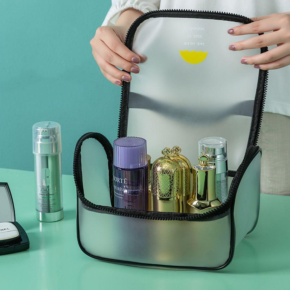 Túi Đựng Mỹ Phẩm Trong Suốt Bằng PVC Tiện Dụng Khi Đi Du Lịch