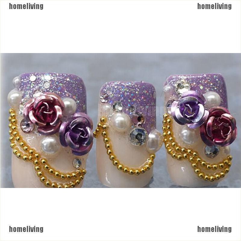 [homeliving] Cuộn Dây Chuỗi Hạt 3D Kim Loại Dài 1M